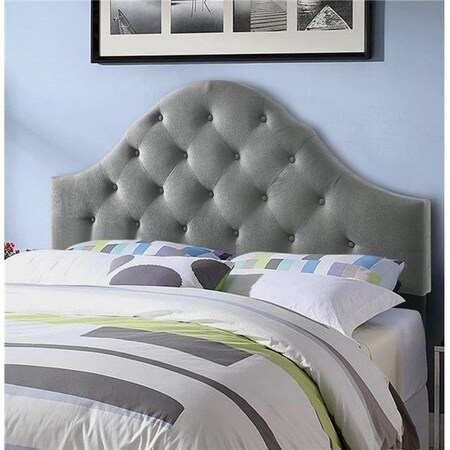 Belle Isle Furniture Belle Isle Furniture CWP77-0C00 Winter Park Queen Size Headboard - Grey CWP77-0C00